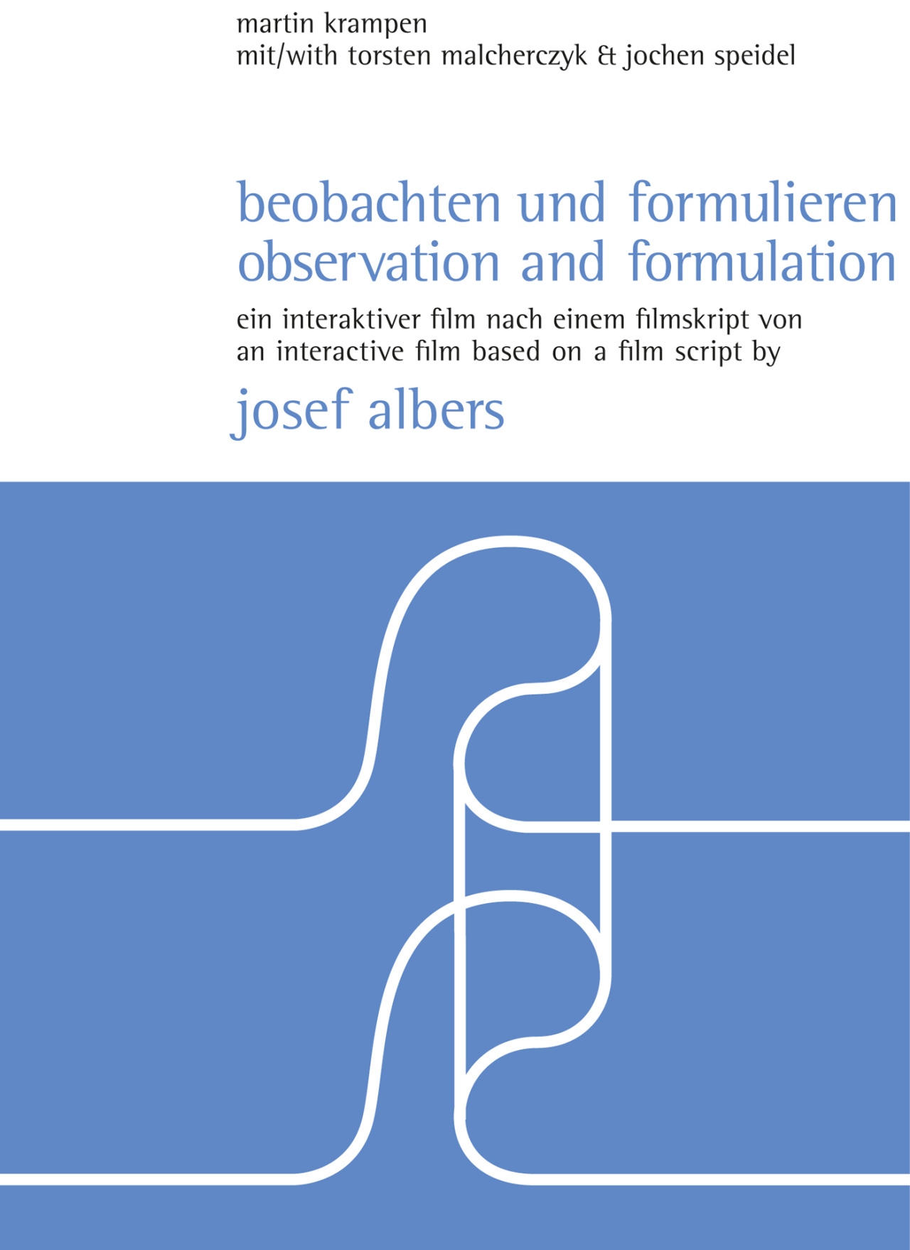 Cover of the publication »Beobachten und formulieren / Observation and Formulation«