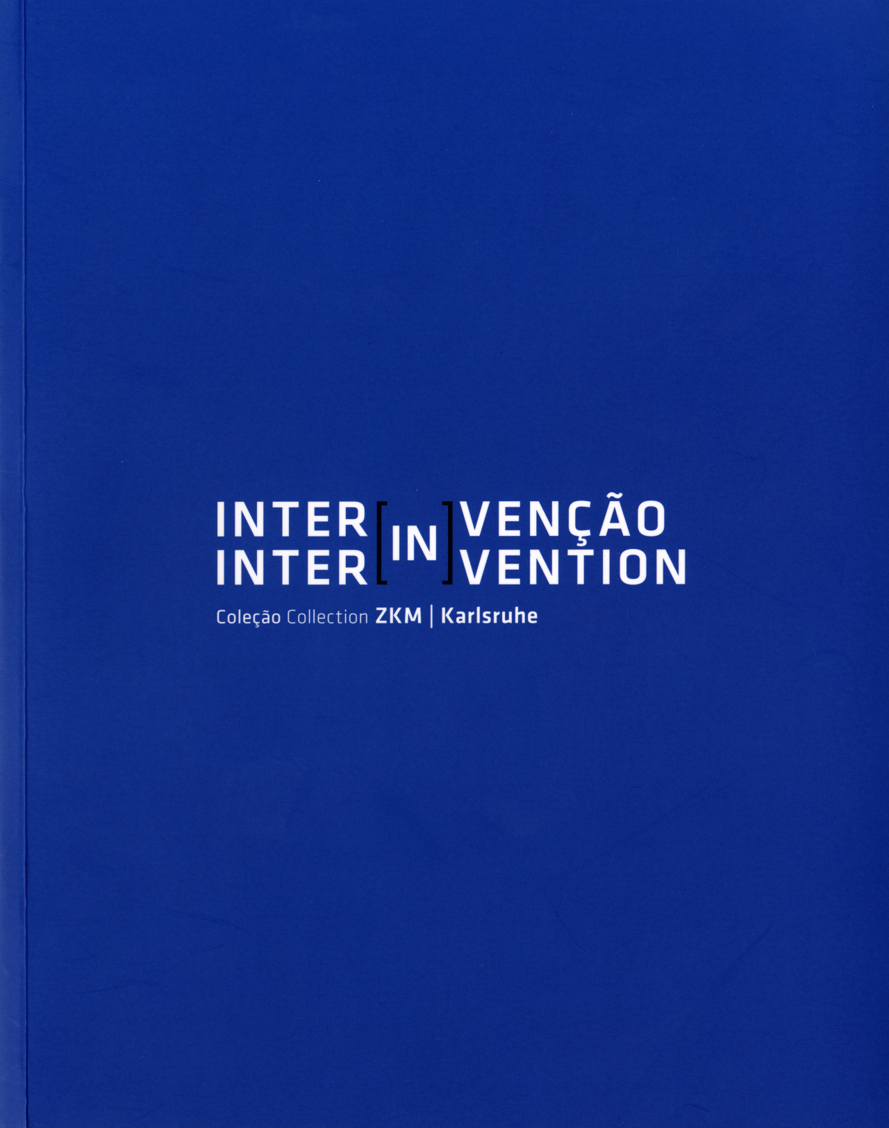 Blue cover with white writing.