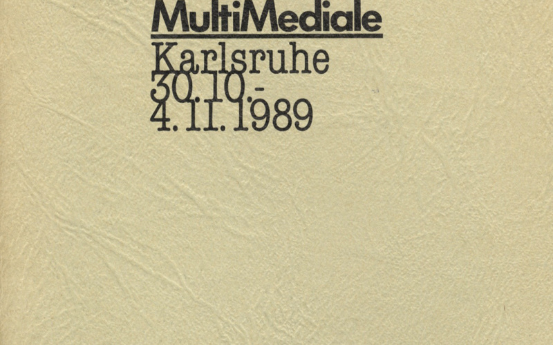 Cover of the publication »MultiMediale«