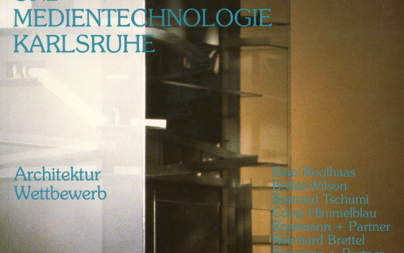 Cover der Publikation »Das Zentrum für Kunst und Medien Karlsruhe. Ein Architektur Wettbewerb«