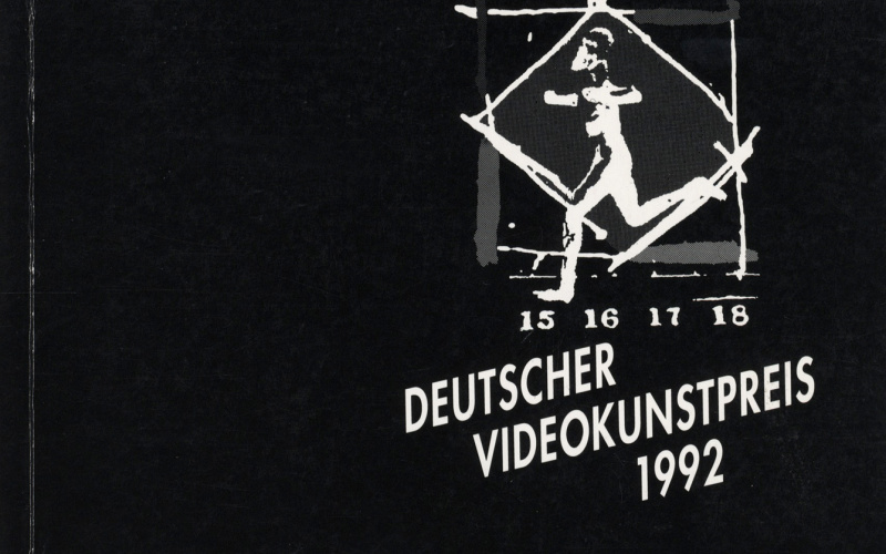 Cover of the publication »Deutscher Videokunstpreis 1992«