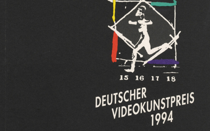 Cover of the publication »Deutscher Videokunstpreis 1994«