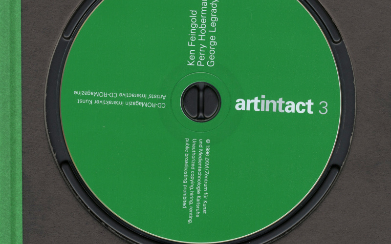 Cover of the publication »Artintact 3«