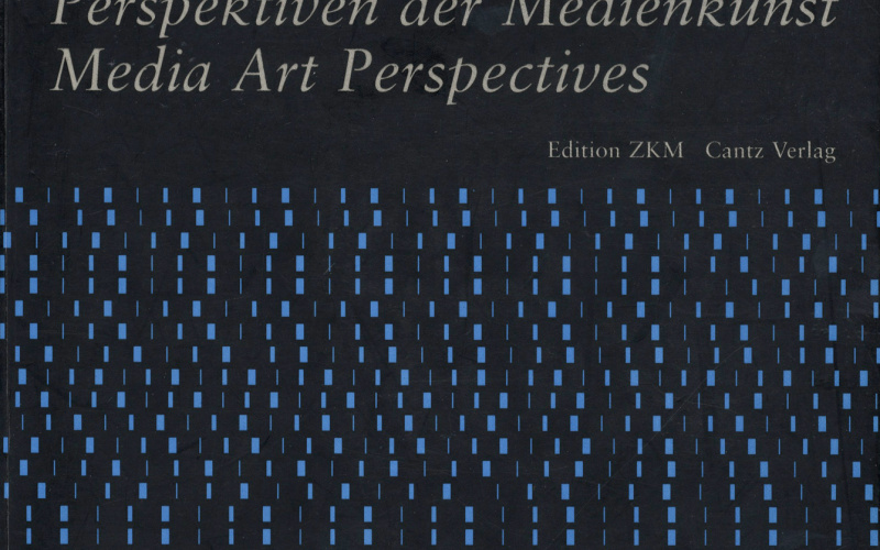 Cover of the publication »Perspektiven der Medienkunst / Media Art Perspectives«