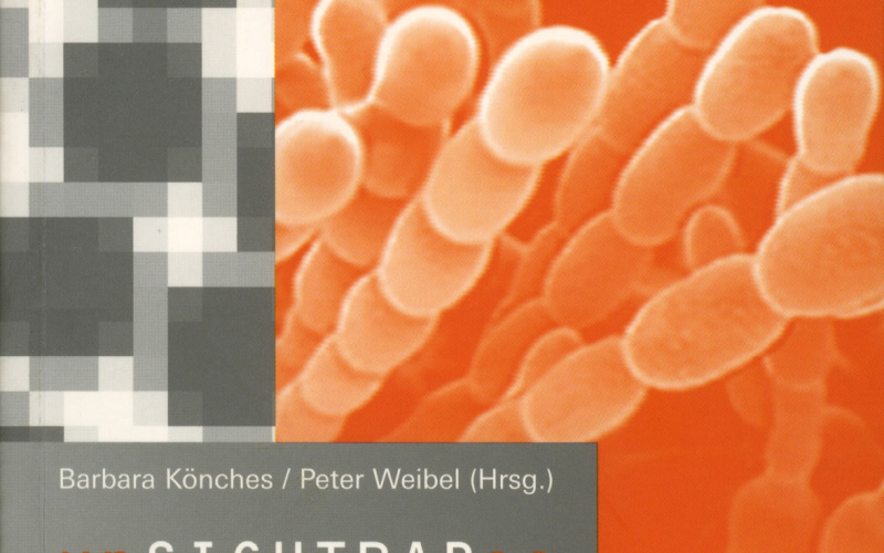 Cover der Publikation »Unsichtbares. Kunst_Wissenschaft. Algorithmen als Schnittstellen zwischen Kunst und Wissenschaft«