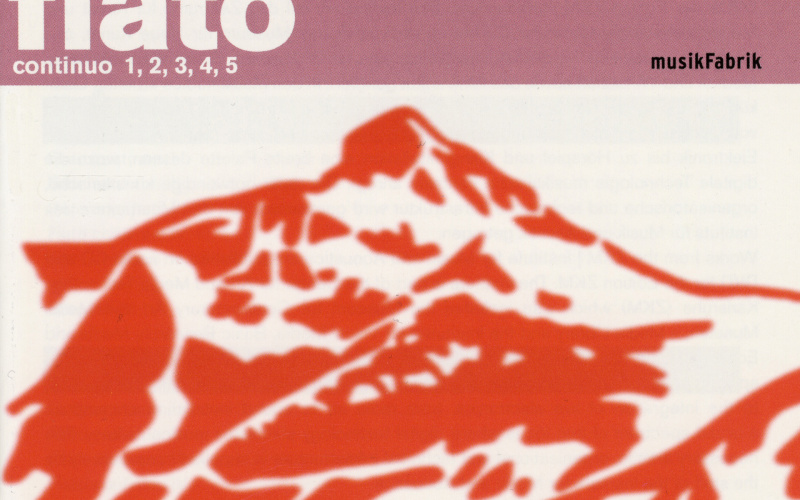 Cover der Publikation »Fiato Continuo 1, 2, 3, 4, 5«