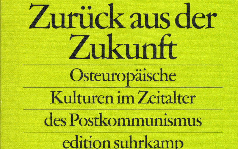 Cover of the publication »Zurück aus der Zukunft«