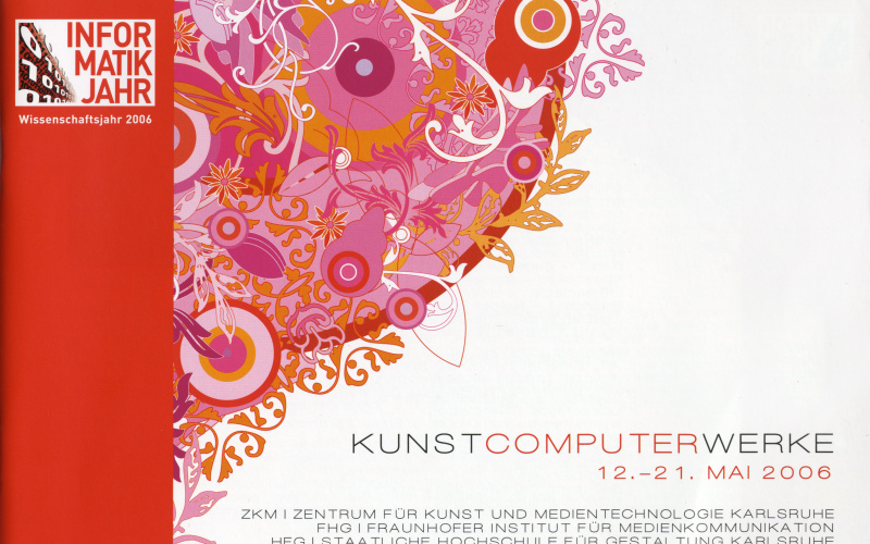 Cover of the publication »Kunst Computer Werke«
