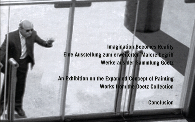 Cover der Publikation »Imagination Becomes Reality. Eine Ausstellung zum erweiterten Malereibegriff / An Exhibition on the Expanded Concept of Painting«