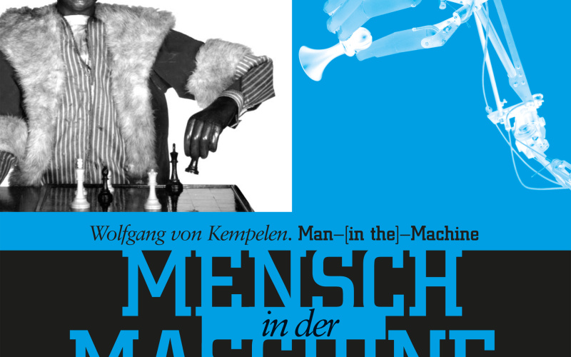 Cover der Publikation »Wolfgang von Kempelen. Mensch in der Maschine / Man in the Machine«