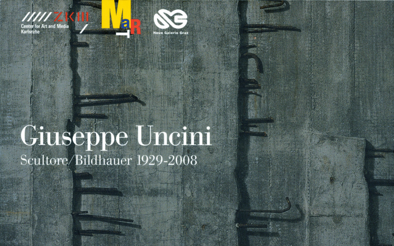 Cover of the publication »Giuseppe Uncini«