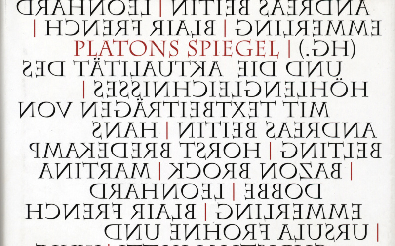 Cover of the publication »Mischa Kuball: Platons Spiegel«