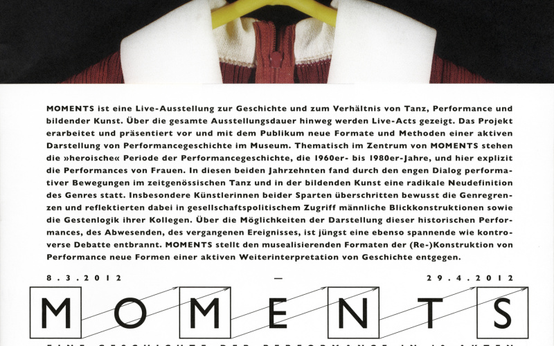 Cover of the publication »Moments«