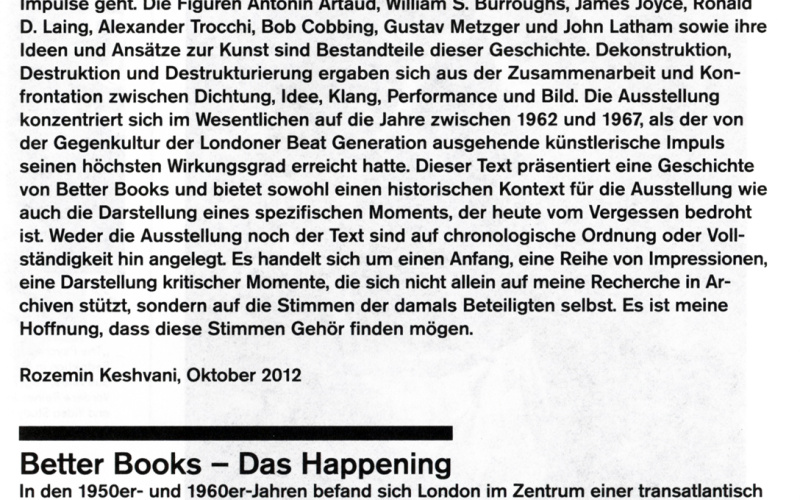 Cover of the publication »Better Books: Kunst, Anarchie und Apostasie«