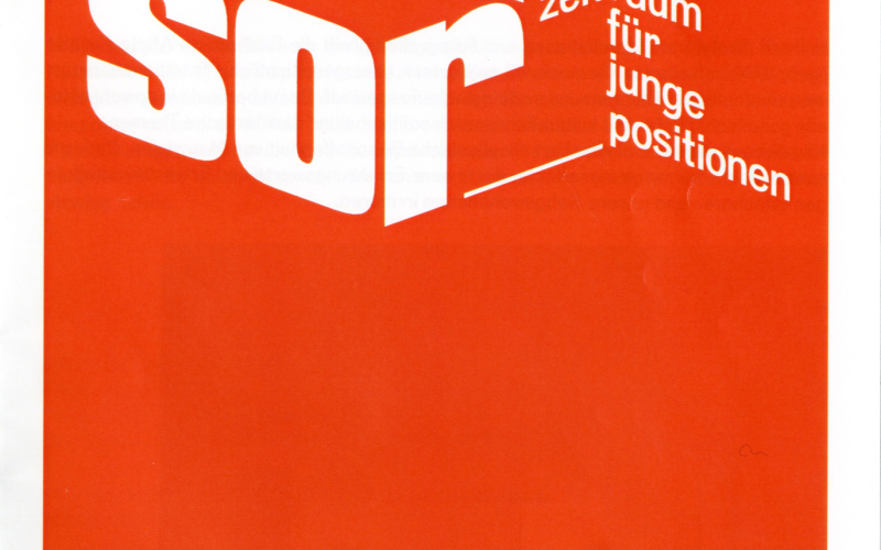 Cover of the publication »Sensor. Zeitraum für junge Positionen. 01 Alicija Kwade«