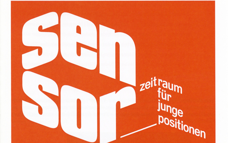 Cover of the publication »Sensor. Zeitraum für junge Positionen. 04 Asta Gröting«