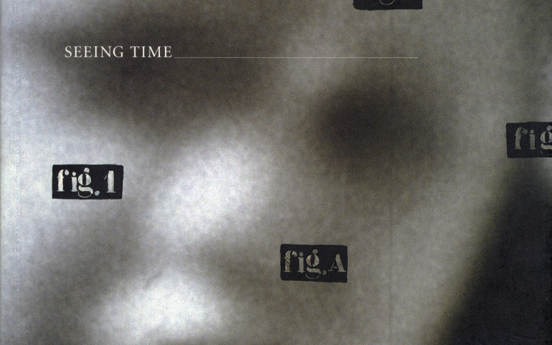 Cover of the publication »Seeing Time. Selection from the Pamela and Richard Kramlich Collection of Media Art«