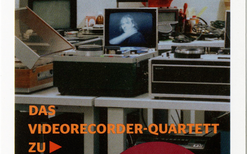 Cover der Publikation »Record Again! Videorecorder Quartett«