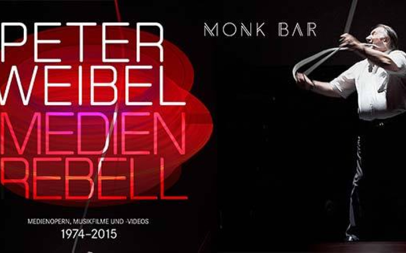 placard for the event »Peter Weibel Medien Rebell«