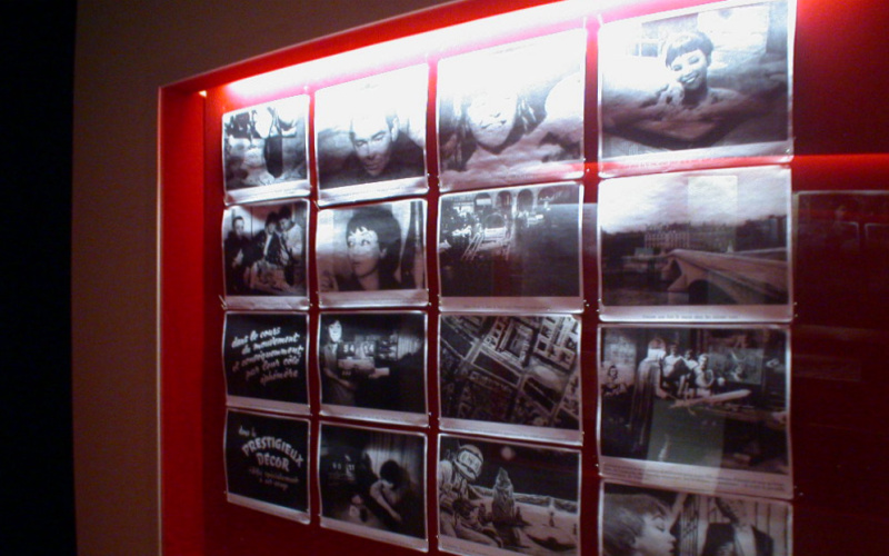Ansicht der Ausstellung »Guy Debord«: Blick in eine Vitrine