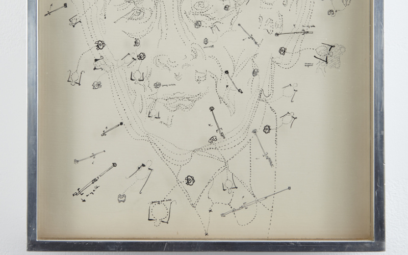 Gianfranco Baruchello, Chemical inducers in Marcel Duchamp’s brain, 1965