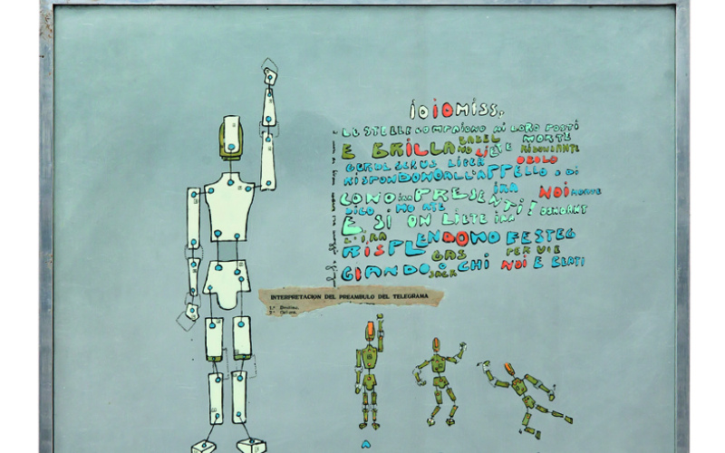 Gianfranco Baruchello, Interpretacion del preambulo, 1966