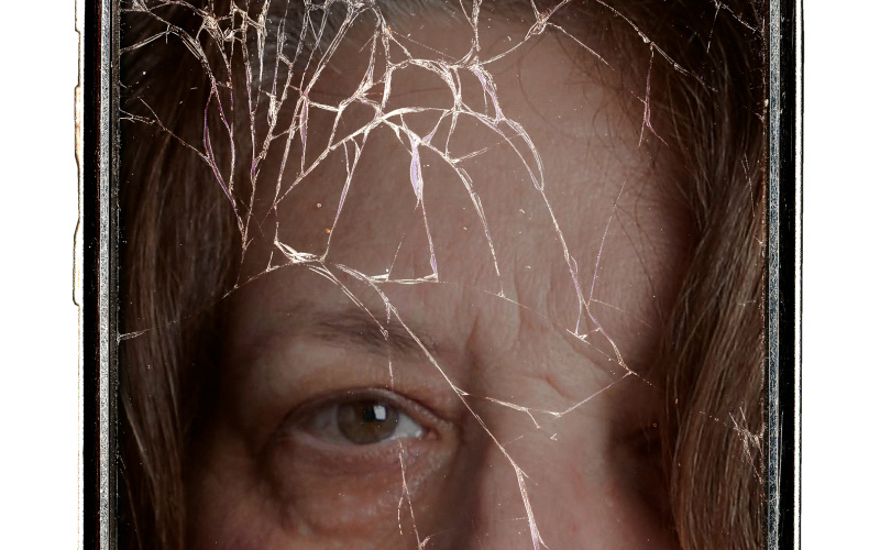 Lynn Hershman Leeson, iPhone Crack,  2010