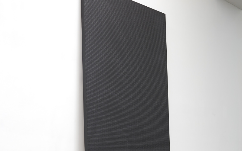 Acryl auf Leinwand in Ziegelsteinoptik