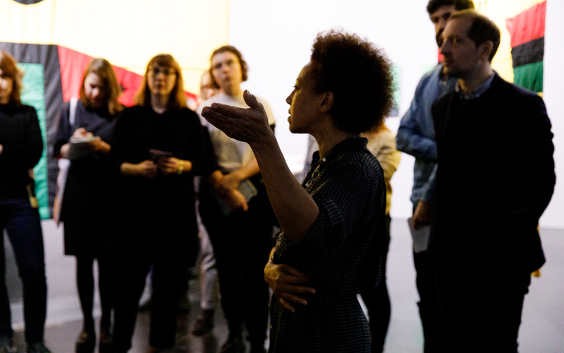 Exhibition view »Digital Imaginaries – Africas in Production« 