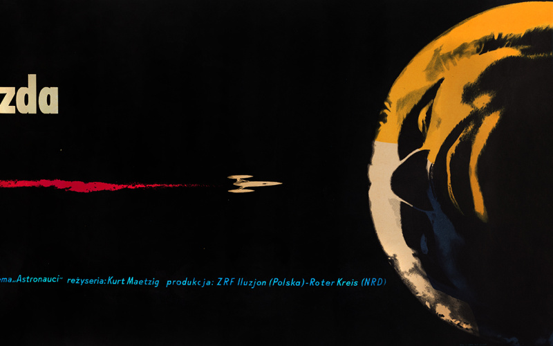 Wojciech Zamecznik: Silent Star (1960)  Filmplakat 