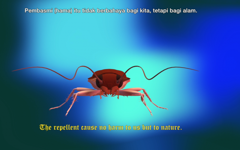 Image from »From Pest to Power« by Indonesian artist Natasha Tontey
