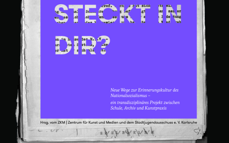 Cover des Buches "Wie viel Geschichte steckt in dir?", herausgegeben von ZKM
