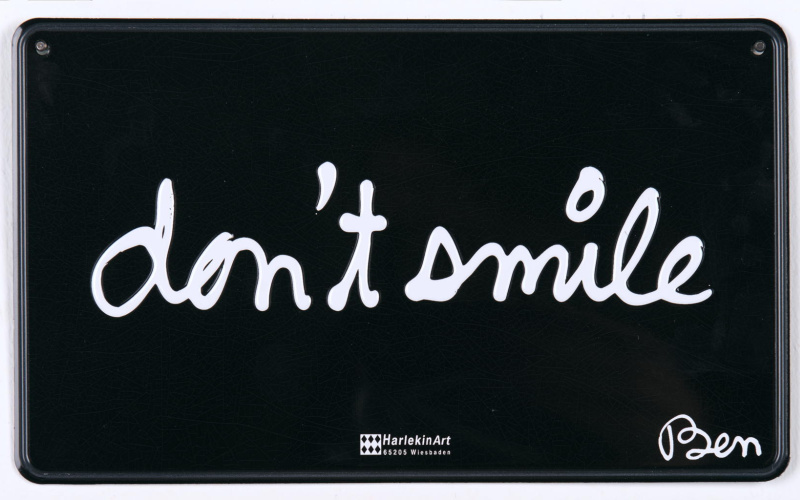 don't smile