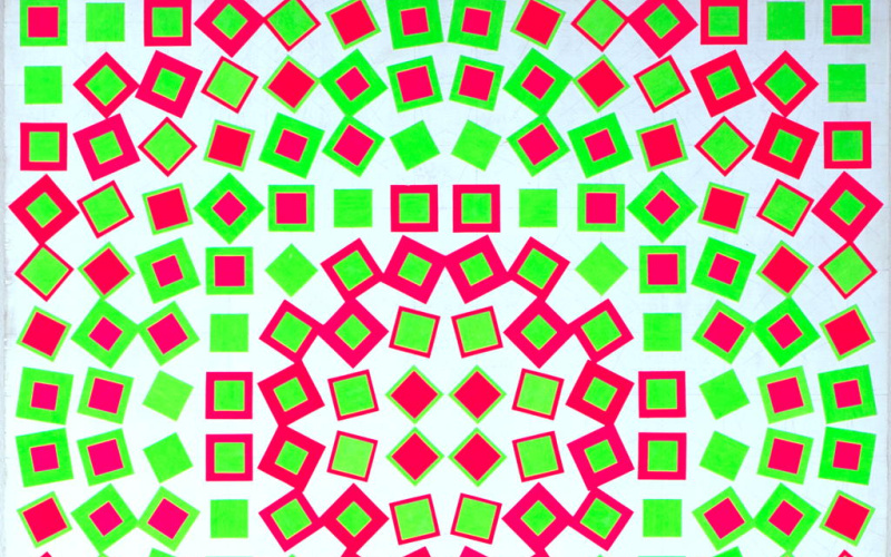 study of differentiation and similarity in visual perception, 3 variations and programmed structure