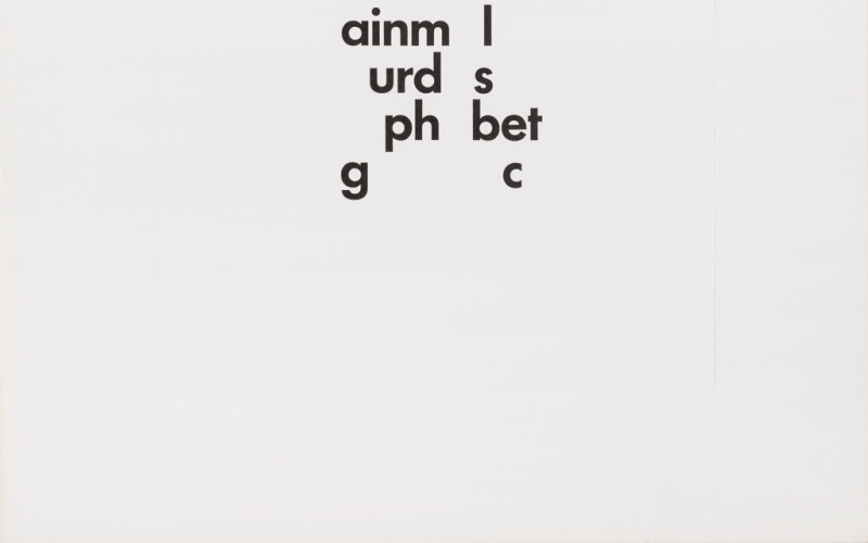 ainmal nur das alphabet gebrauchen
