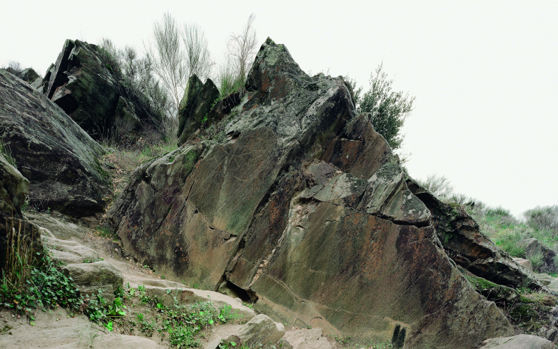 Albrecht Kunkel, »From the series Felsen« - Penascosa I, 2000