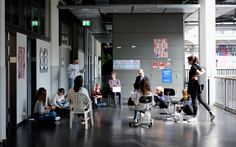 Critical Zones Study Group at Karlsruhe University of Arts and Design (HfG)