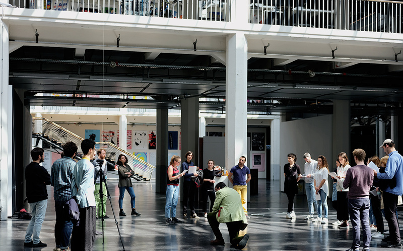 Critical Zones Forschungsseminar an der Staatlichen Hochschule für Gestaltung Karlsruhe (HfG)