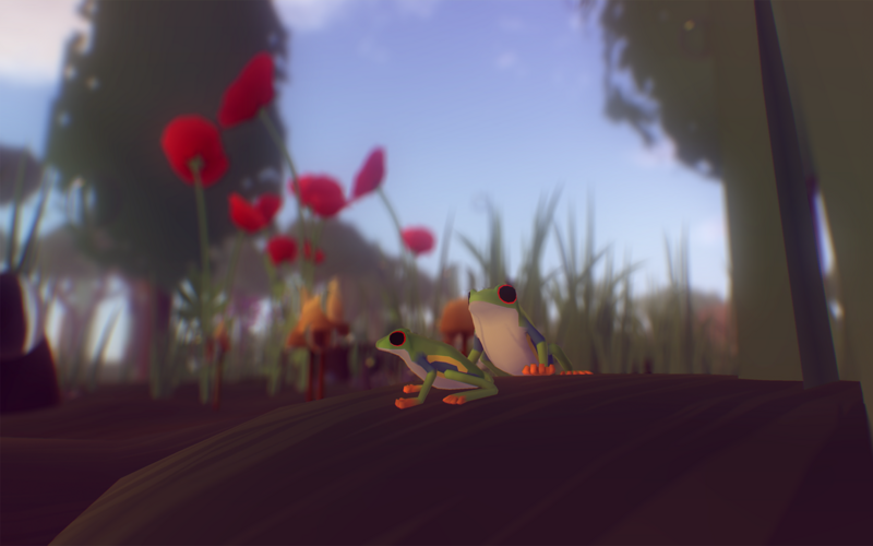 Screenshot from Everything. Frogs