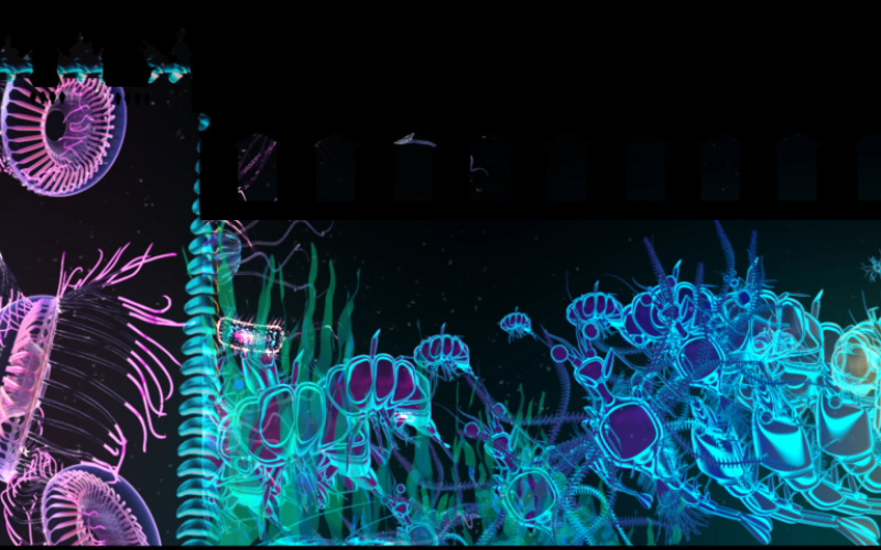 Global Illumination mit der Show »The Evolution of Life«