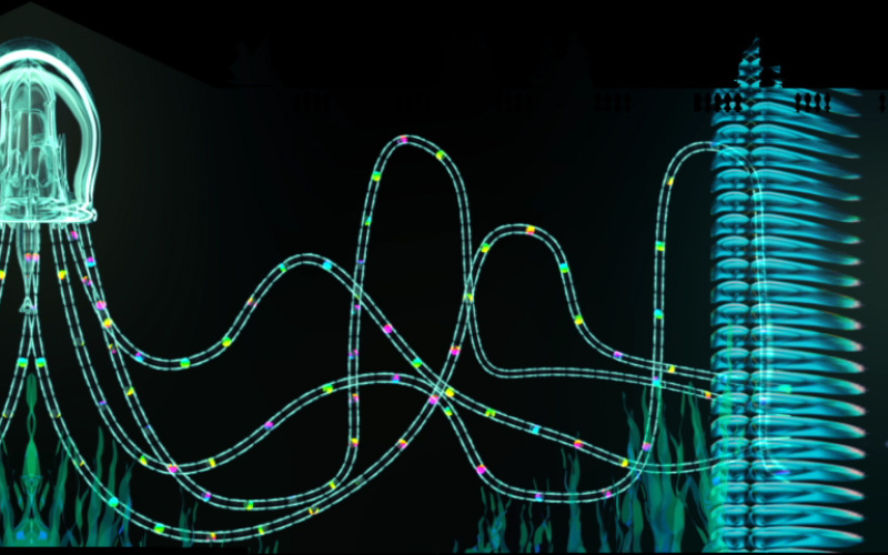 Global Illumination mit der Show »The Evolution of Life«