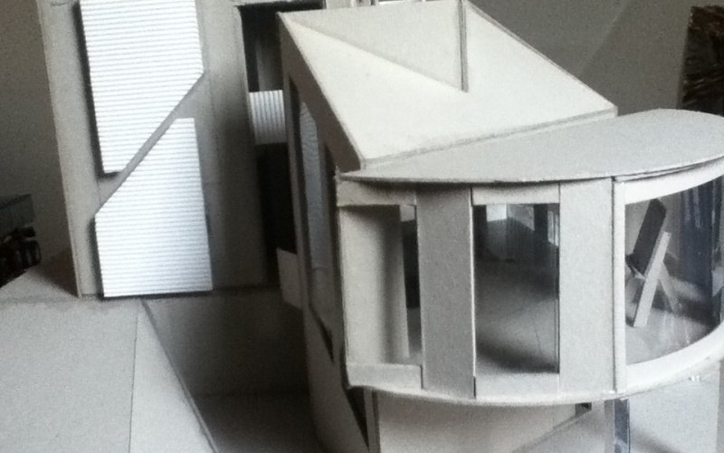 House construction with paper