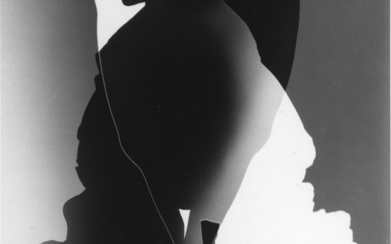 Photogram of a sculpture