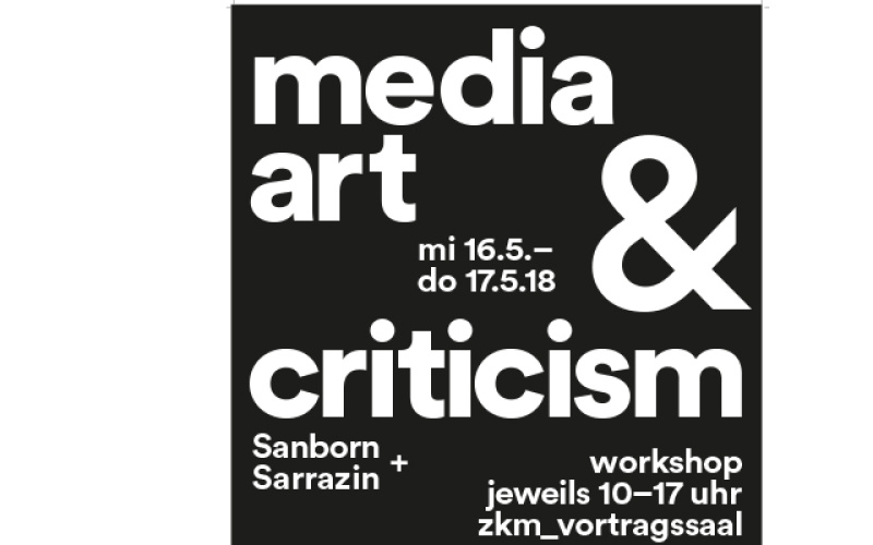 Poster of Media Art and Criticism 