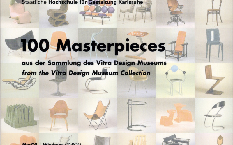 Cover of the publication »100 Masterpieces aus der Sammlung des Vitra Design Museums«