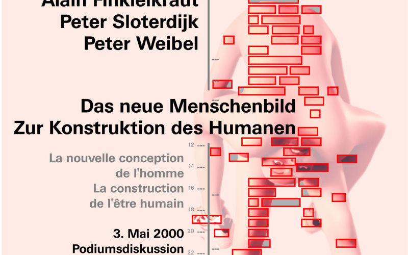 Plakat der Veranstaltung "Das neue Menschenbild"