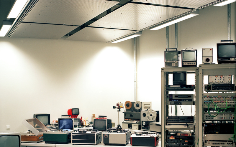 Labor für antiquierte Videosysteme