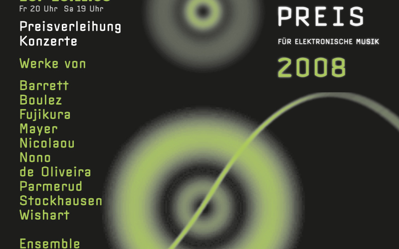 Webbanner des Giga-Hertz-Preis 2008 am ZKM | Karlsruhe