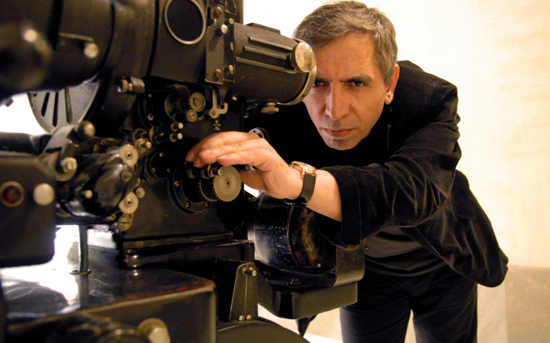 Portrait of Mohsen Makhmalbaf