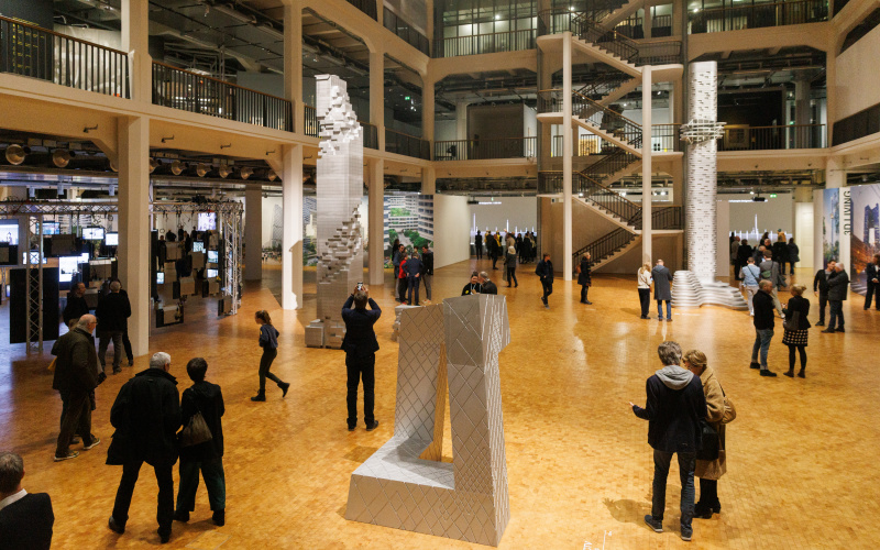 Exhibition view ole scheeren : spaces of life at ZKM | Center for Art and Media Karlsruhe, 2022.